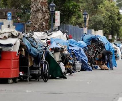 Homeless encampment cleanup
